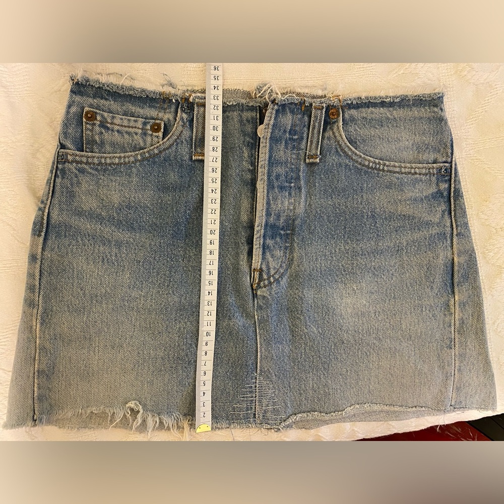 Mini Denim Skirt